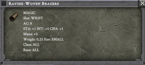 RAVINE- WOVEN BRACERS item card